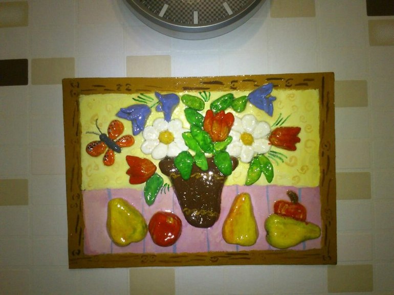 Покажу заодно и моей дочи работы