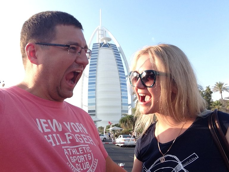 Эмираты или отдых для двоих.