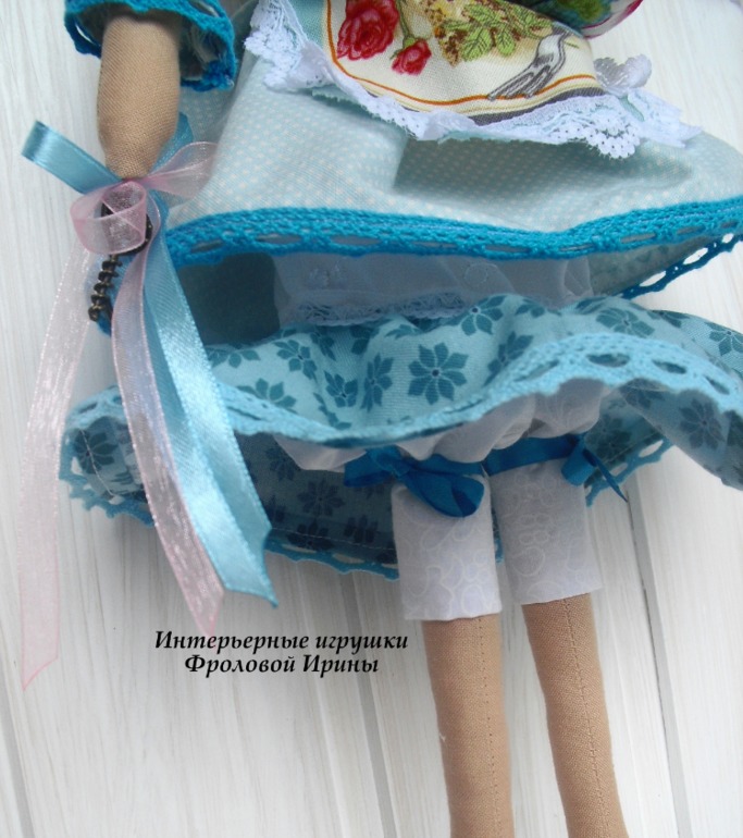 Кухарочка в бирюзовой гамме