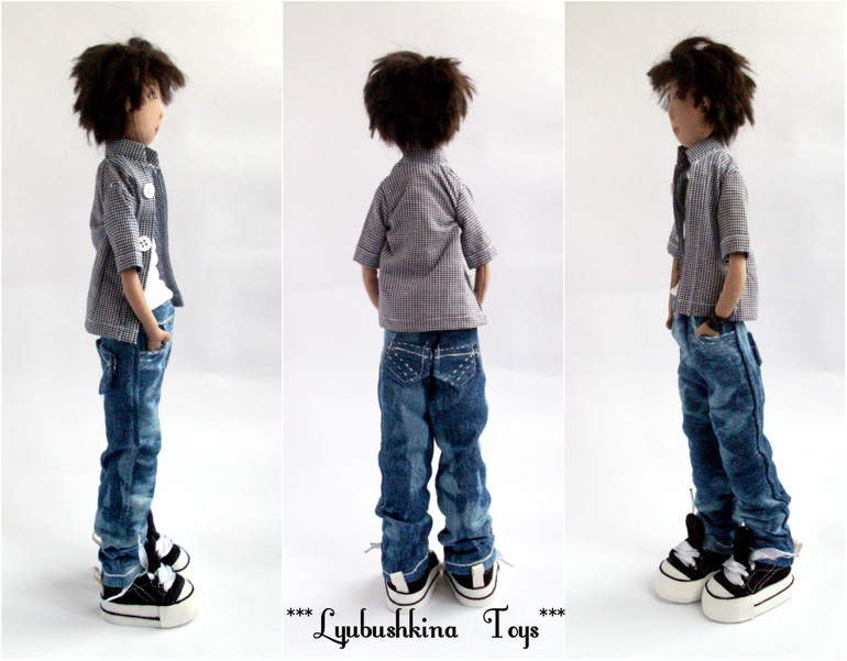 Портретная кукла корейского певца Yong Jun Hyung