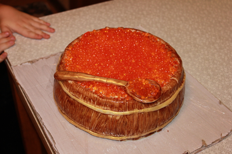 Мой тортик с мастикой №2!