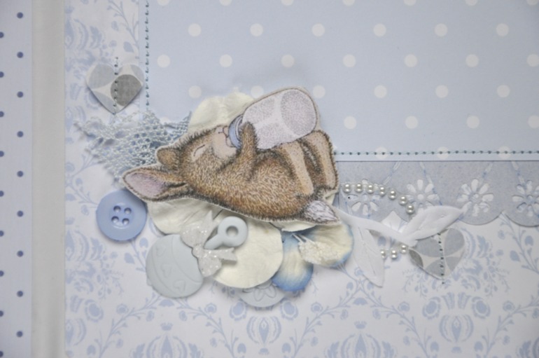 Альбом для малыша с кроликами))