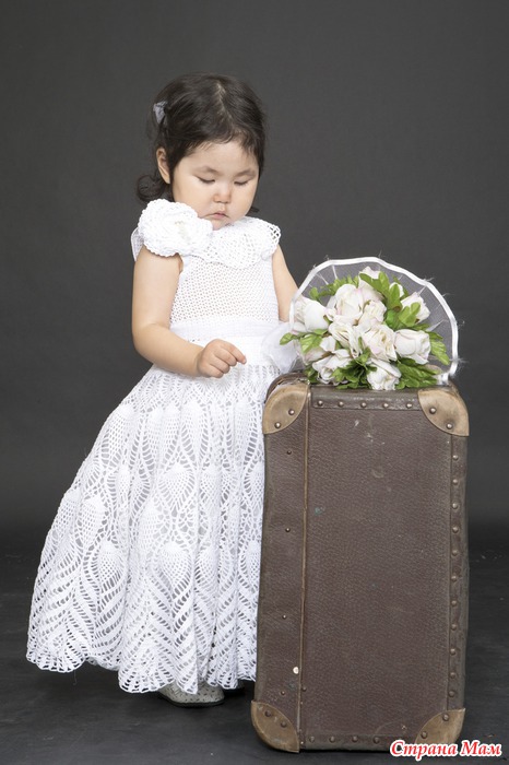 Была задумка связать такое платье: