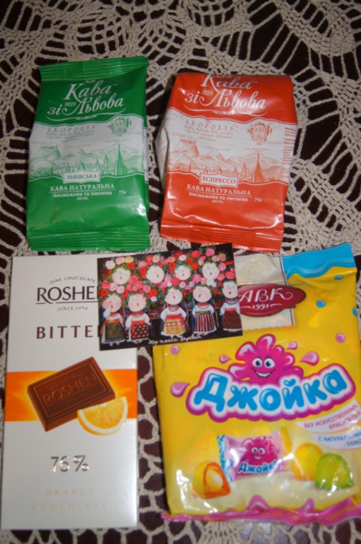 Долгожданная посылочка от Машеньки !!!