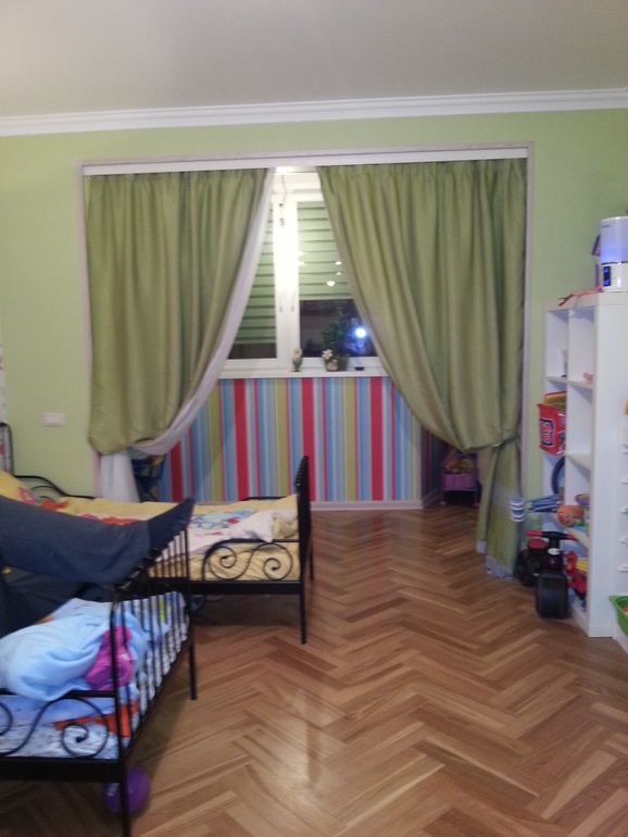 Ну вот и шторы.....