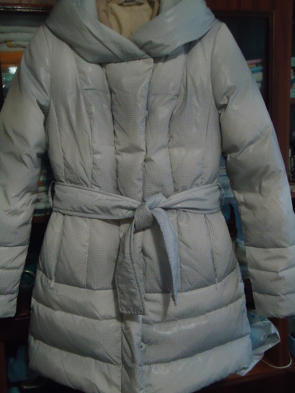 пристрой полупальто пуховик 48 р-р