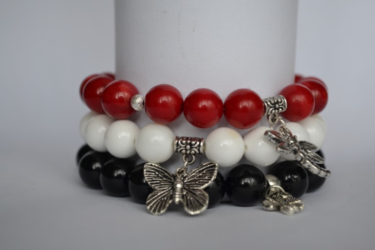 Браслеты из натуральных камней 250р за штуку