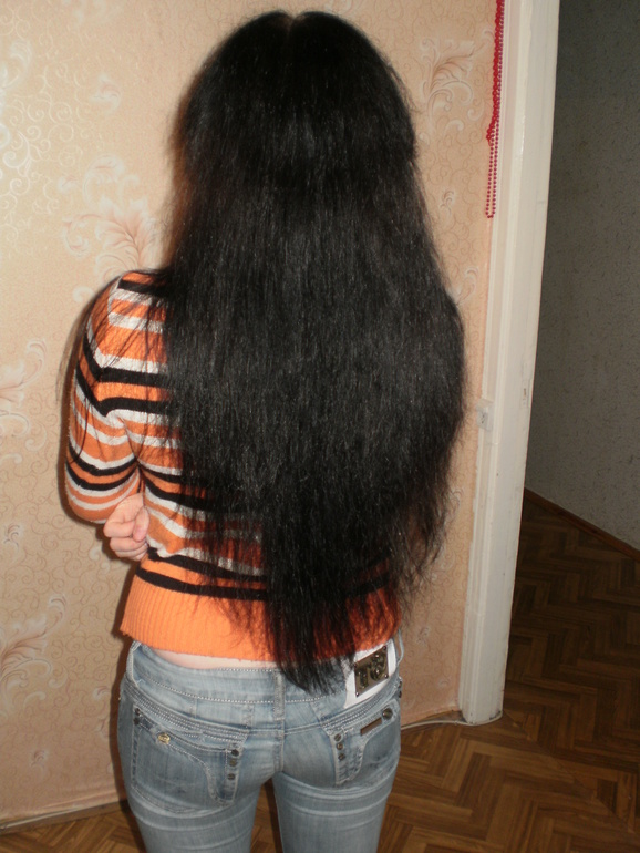 Моё очередное мелирование ( прикорневое ) ...