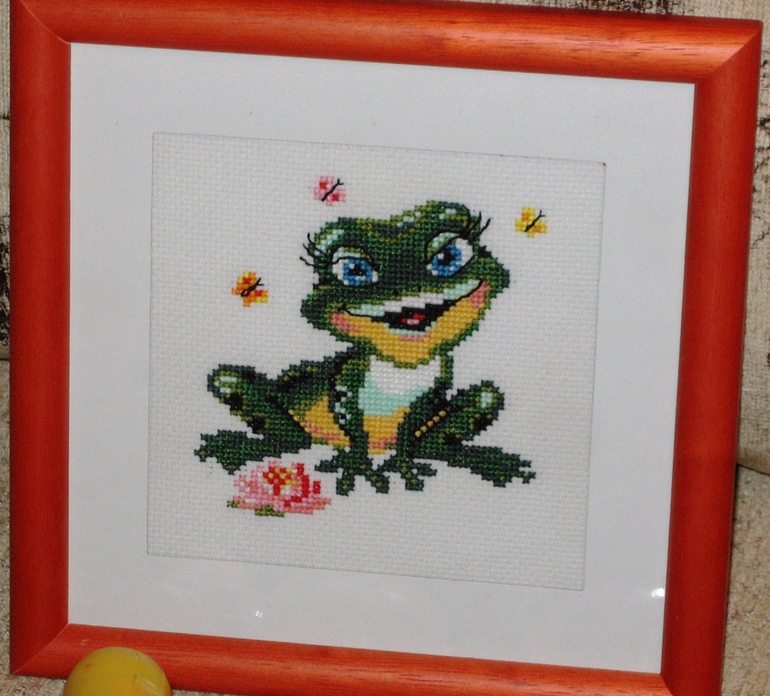 У Р Р Р Р А!!! Прилетела моя лягушка-путешественница!