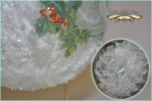 Большие интерьерные новогодние шары.