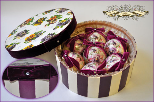 Мастер-класс по созданию комплекта новогодних игрушек