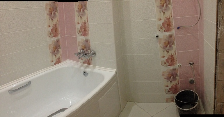 Ремонт в ванной и туалете подходит к концу )))