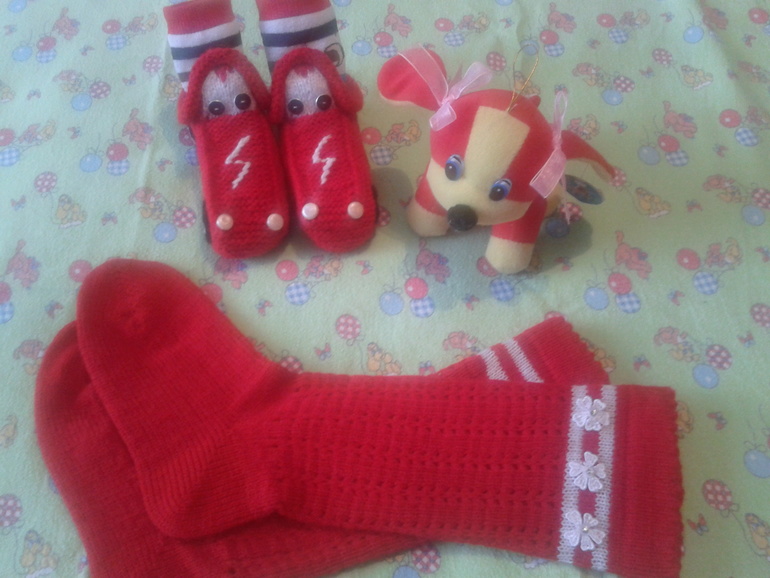 Носочки  на заказ.