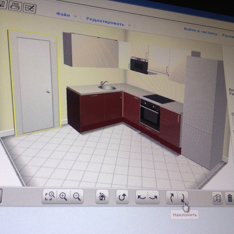 Планировка кухни