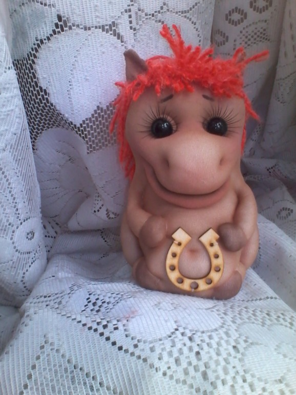 Поколдовала с капроном)))