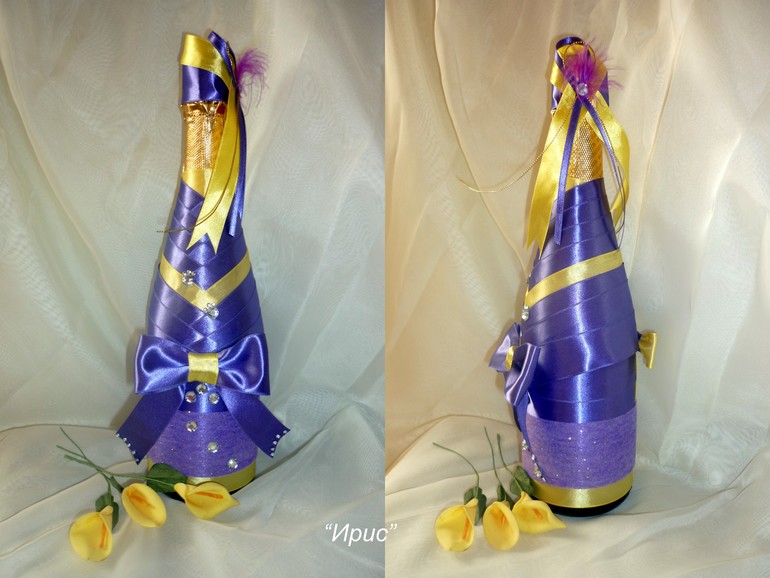 Бутылка шампанского