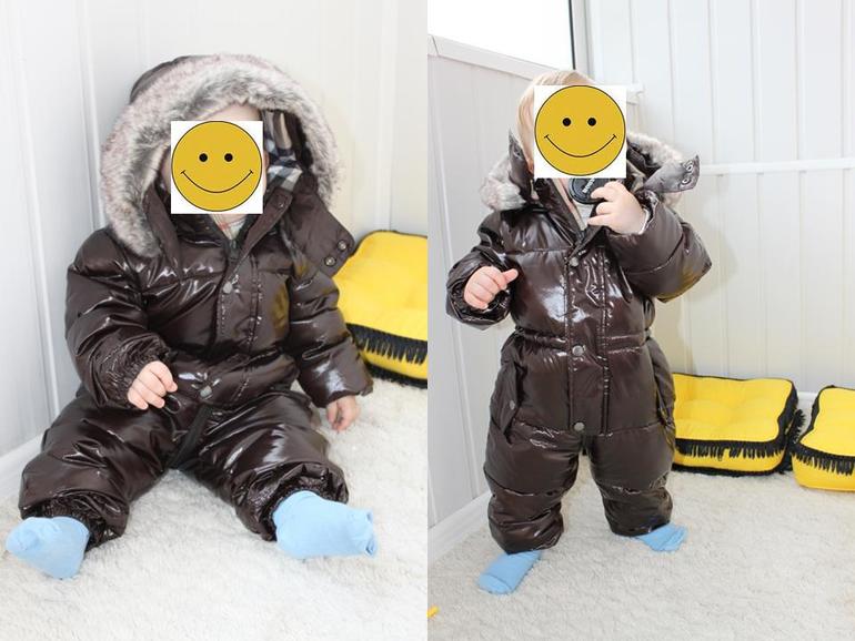 Зимний комбинезон Burberry 74см