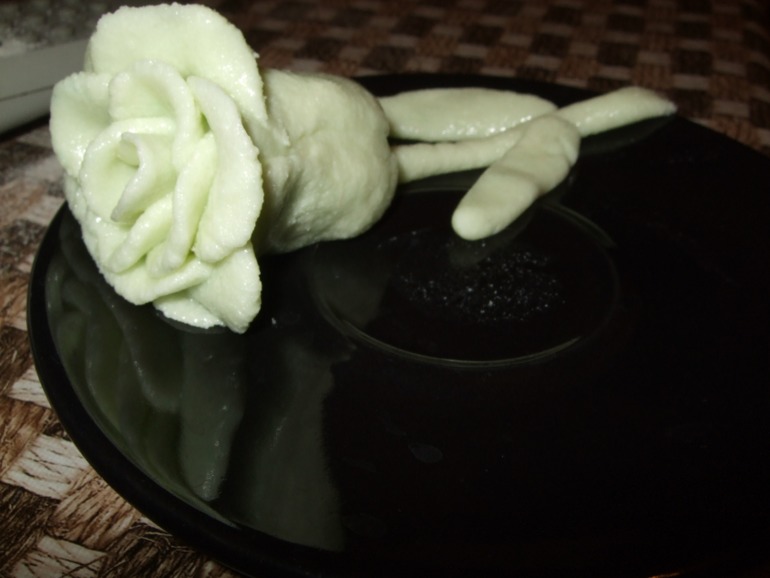 Мой первый цветочек.