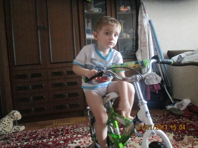 Спасибо Марии за велосипед!!!