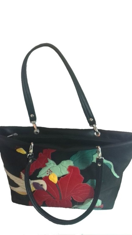 Большая кожаная сумка