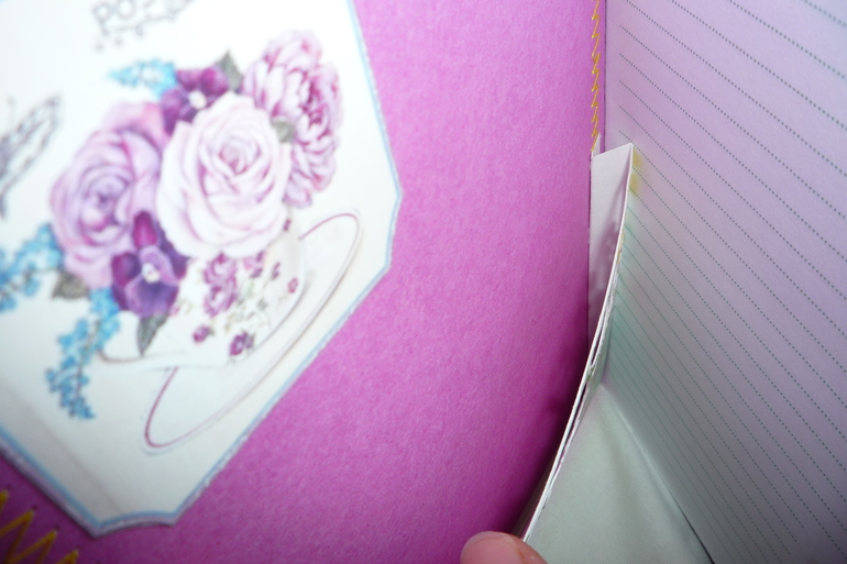 Цветочный кулинарный блокнот.