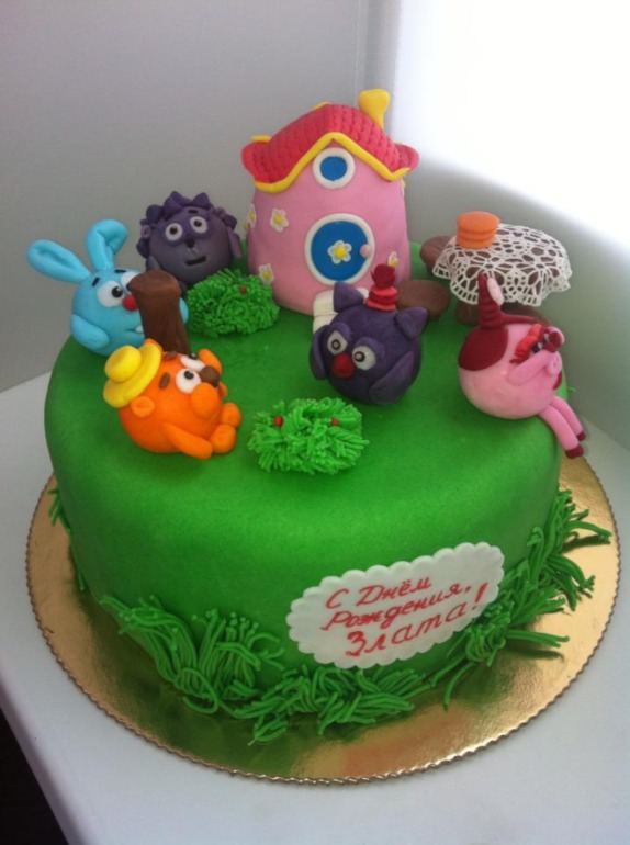 Смешарики мои первые :)