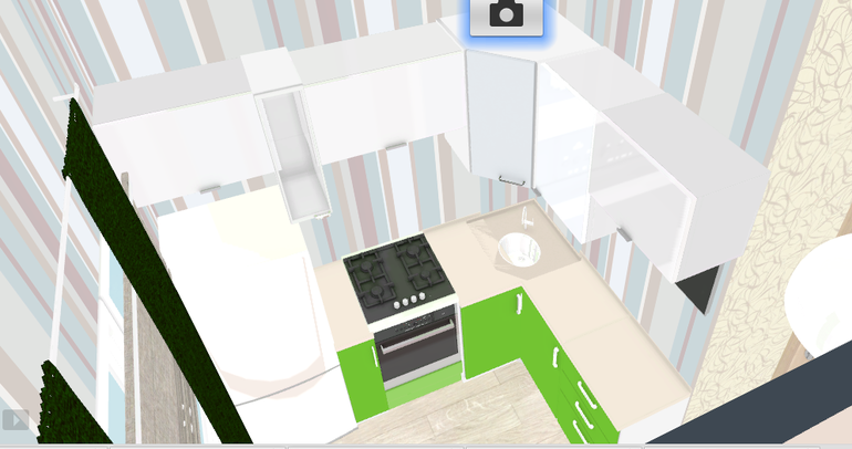 Расположение кухни. Помогите