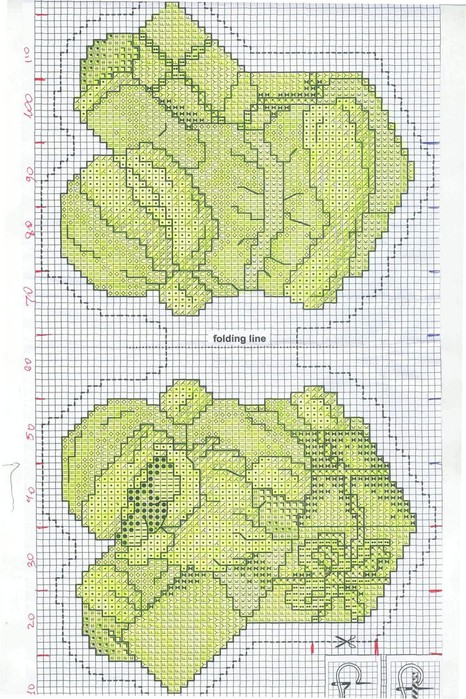 Делюсь новогодними схемками)) Елочные украшения...