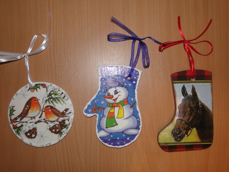 учусь декупажить