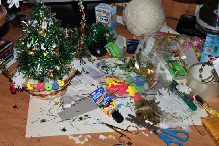 Сварганили на Новый год)