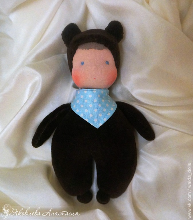 Вальдорфские Лисичка-сестричка и Косолапый мишка.