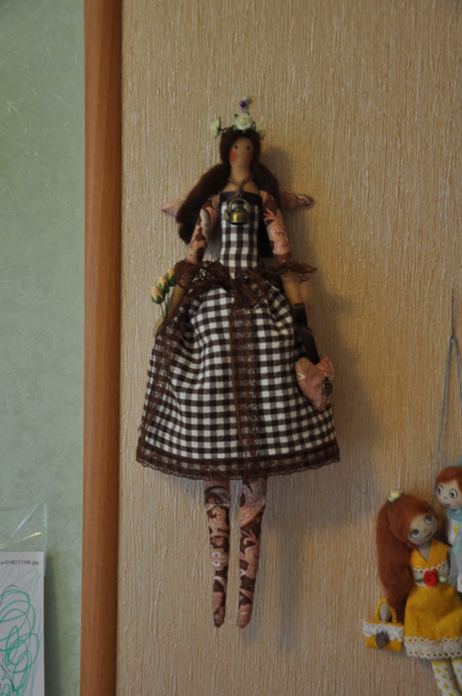 Тильда Кухонная Фея (шоколад+карамель)