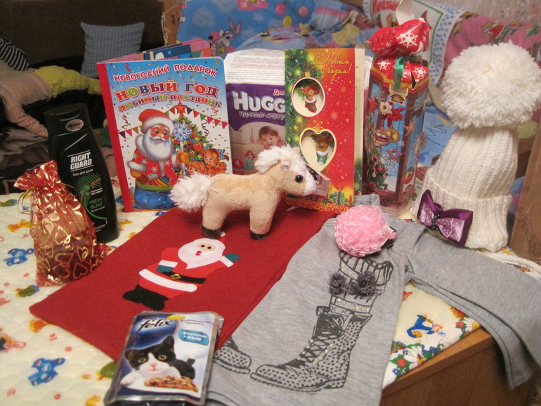 Спасибо фее-снегурочке