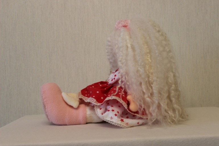 Текстильная кукла ручной работы