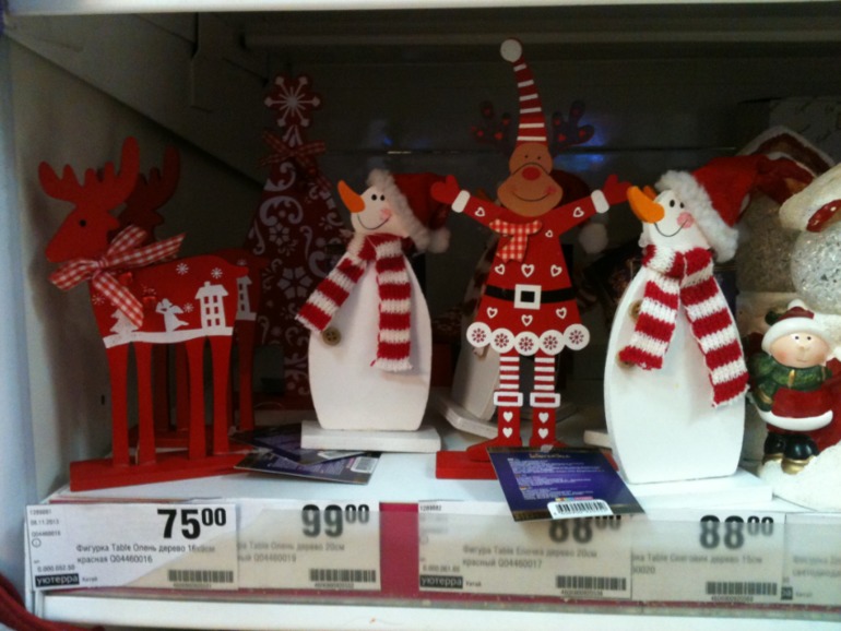 Интерьерные украшения для нового года