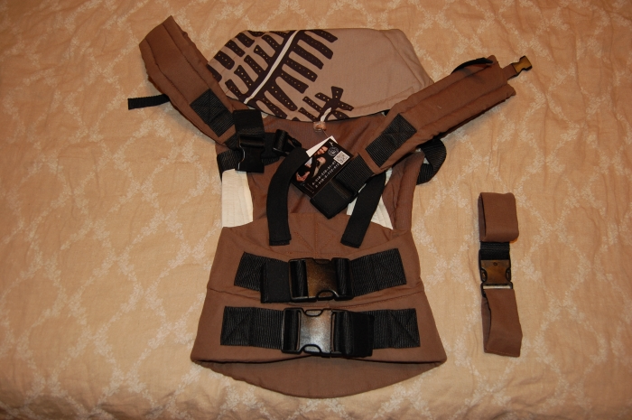 Эргономичный рюкзачок Aloe-slings Simply - беглый обзор