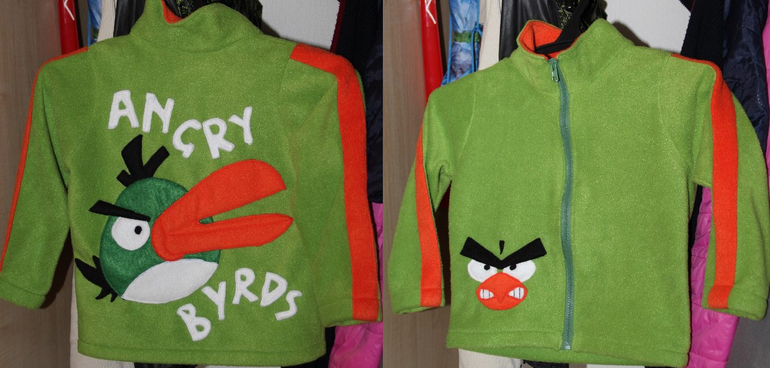 Angry Birds кофтейка