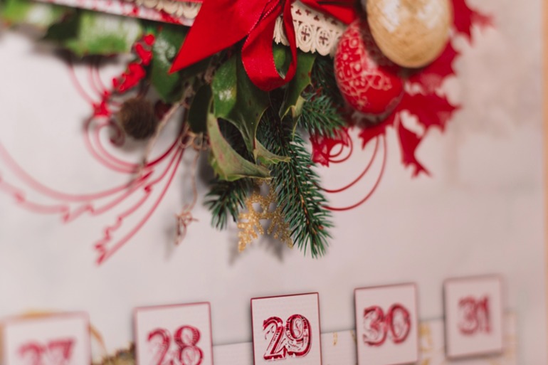 Наконец-то! Календарь-адвент.