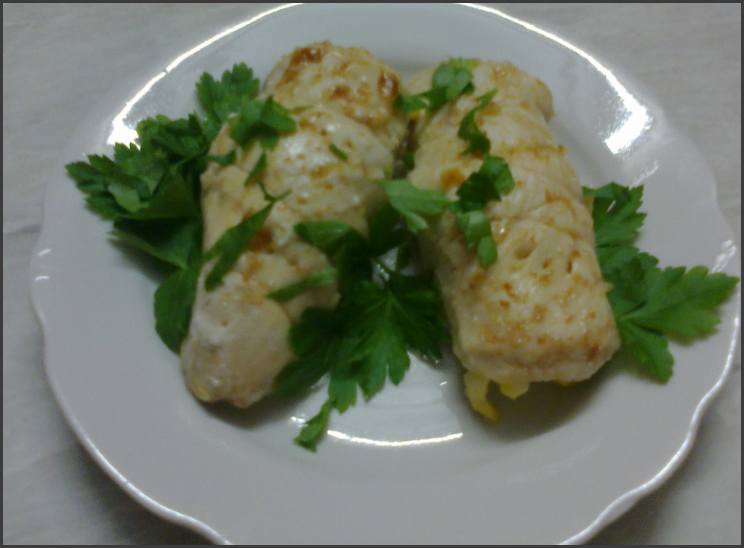 Куриные рулетики