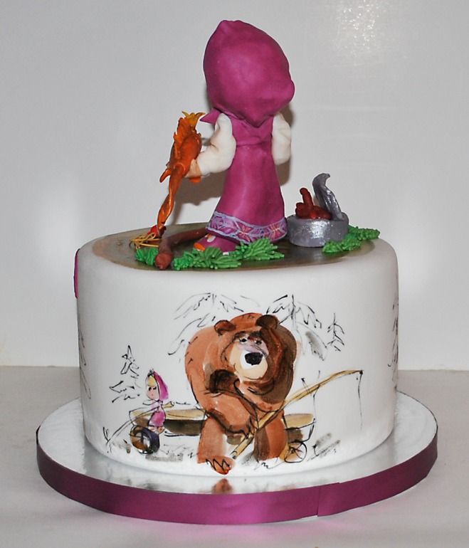 Торт Маша и Медведь