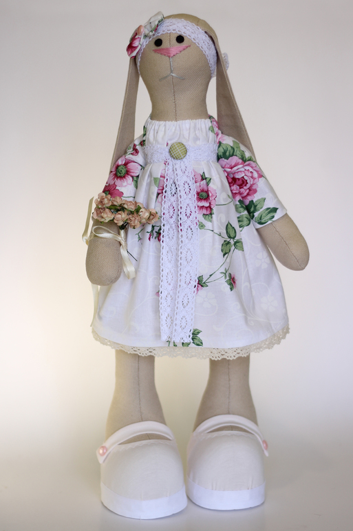 Зайчики в стиле Шебби Шик )