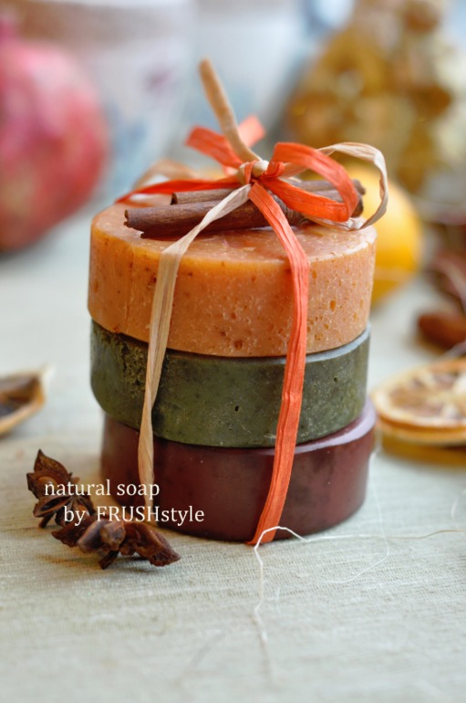 Новогоднии мыльные наборы