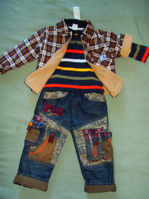 Вещи на мальчика от 1 до 3. Симпатичные комплекты.