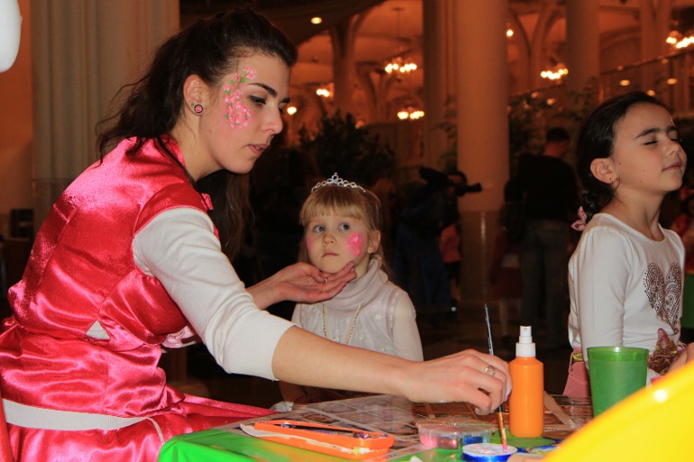 Елка в Храме Христа Спасителя.