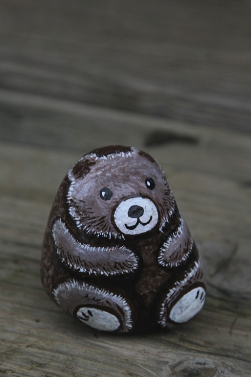 Расписные камушки