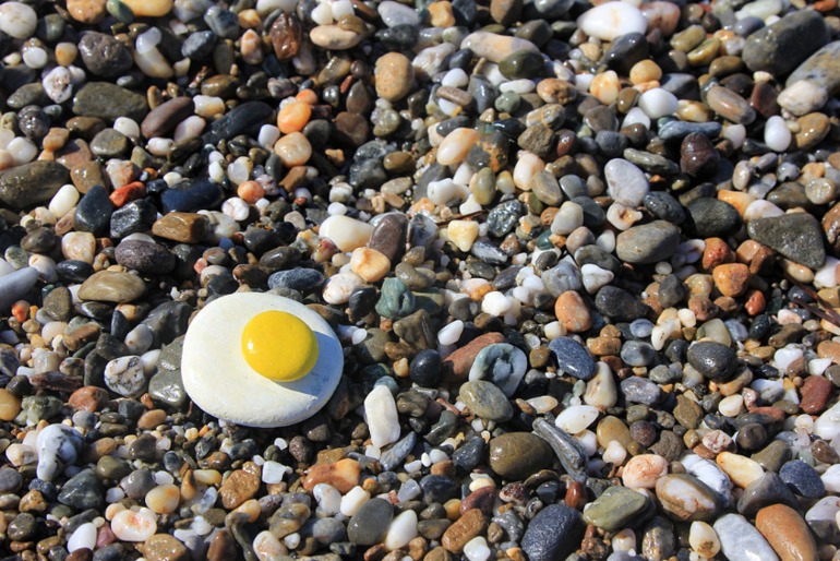 Расписные камушки