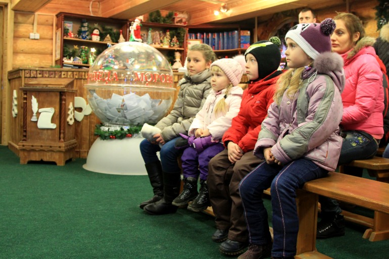 Усадьба Деда Мороза в Москве.