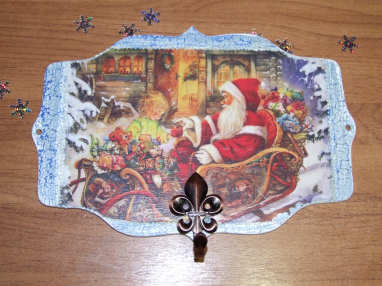 Новогодняя ключница