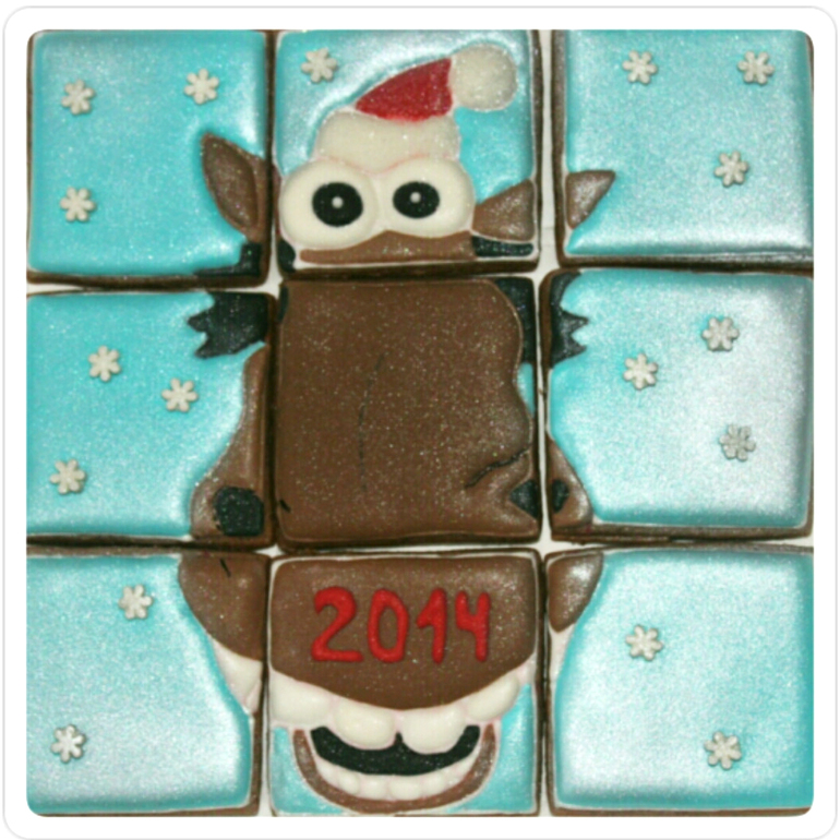 Имбирные новогодние пряники