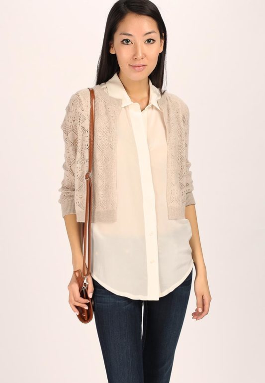 С чем носить кардиган?